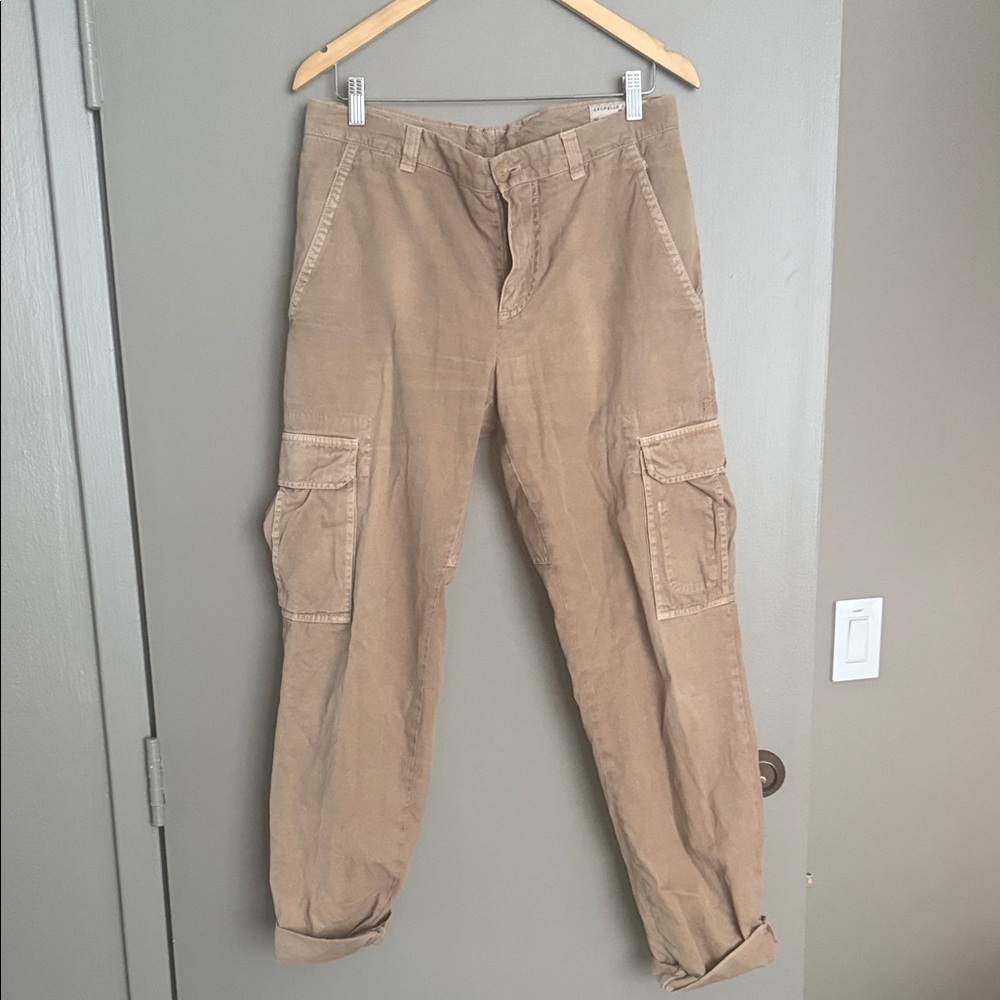 Brunello Cucinelli Tan Cargo Pants